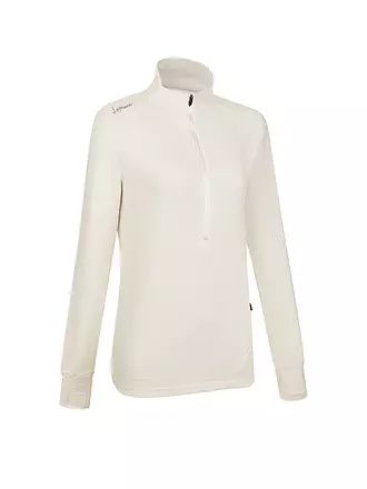 LAMUNT | Zipshirt funzionale da donna Nora | weiss